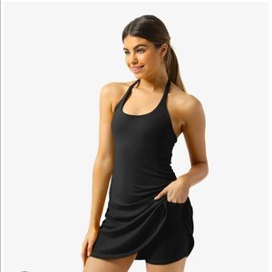 Halara In My Feels Everyday Cloudful Halter Dress